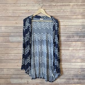 Stitch Fix Pixley Blue Chevron Cardigan